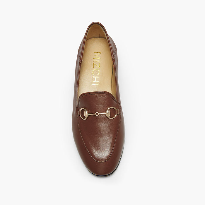 ROCHELLE BROWN - leather loafers