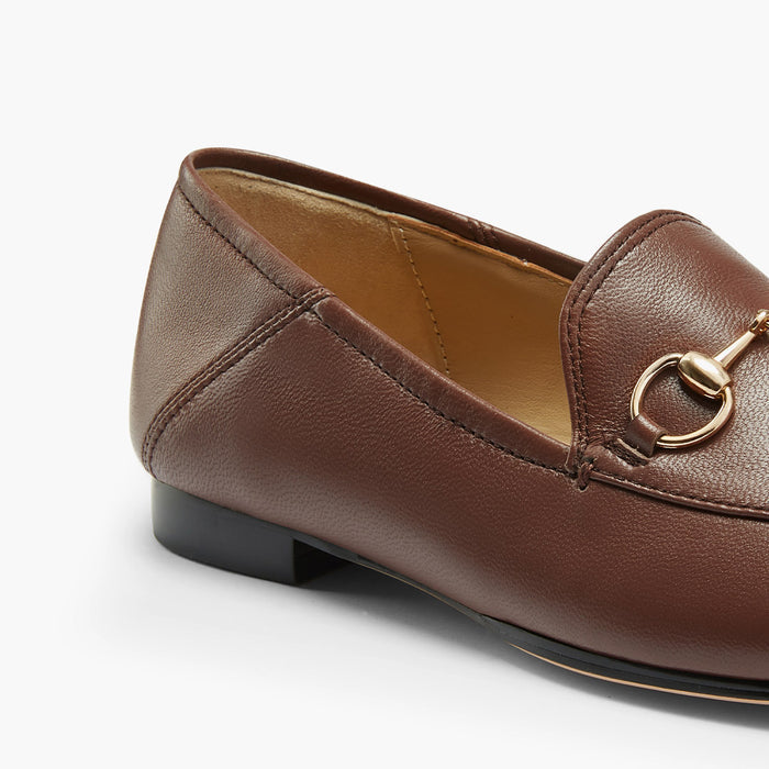 ROCHELLE BROWN - leather loafers