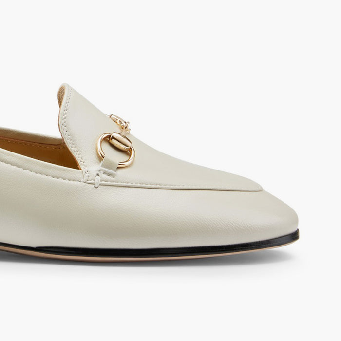 ROCHELLE IVORY - leather loafers