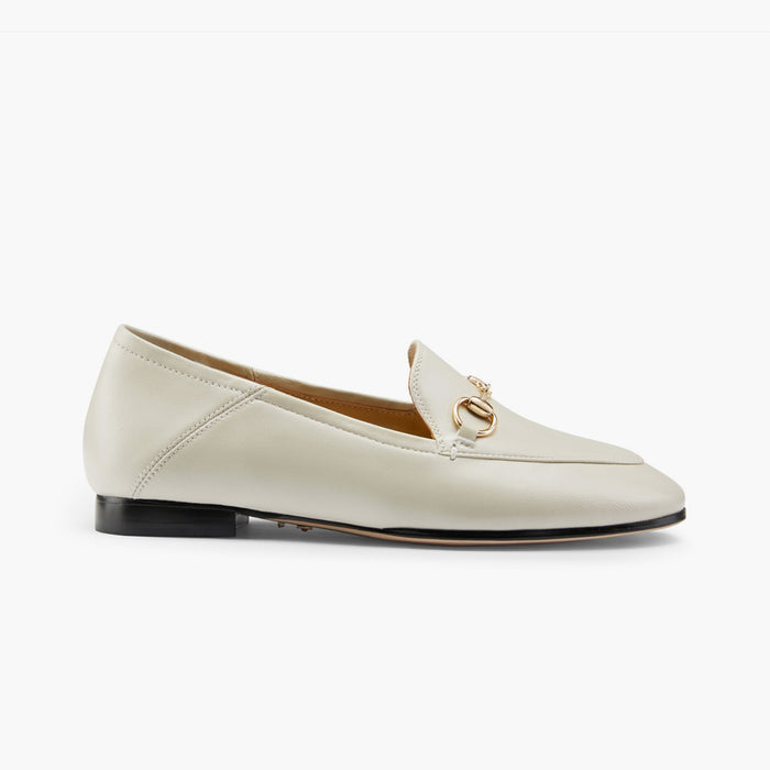 ROCHELLE IVORY - leather loafers