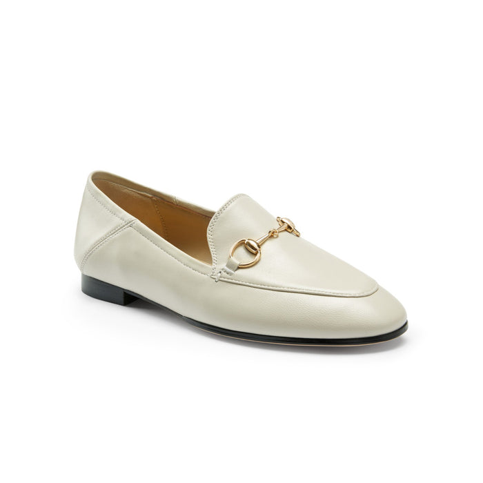 ROCHELLE IVORY - leather loafers