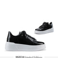 RYKER BLACK - leather sneaker