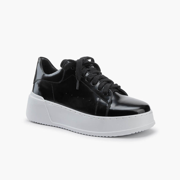 RYKER BLACK - leather sneaker
