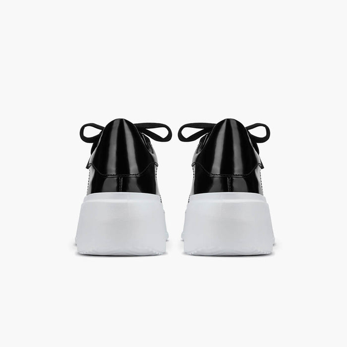 RYKER BLACK - leather sneaker