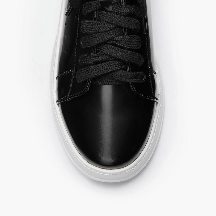 RYKER BLACK - leather sneaker