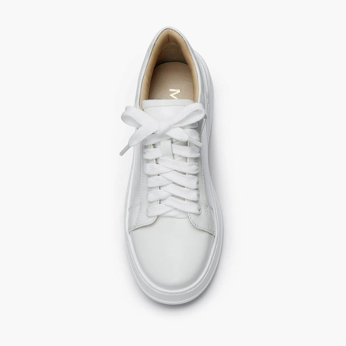 RYKER WHITE - leather sneaker