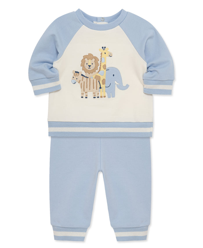 Safari Huddle Active Set (3M-12M) - Little Me