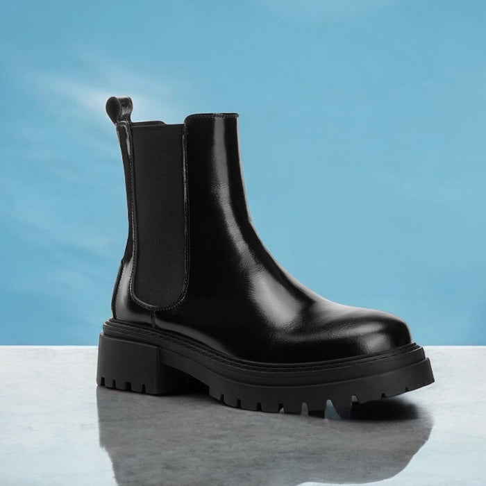 SAIGE - flatform chelsea boots