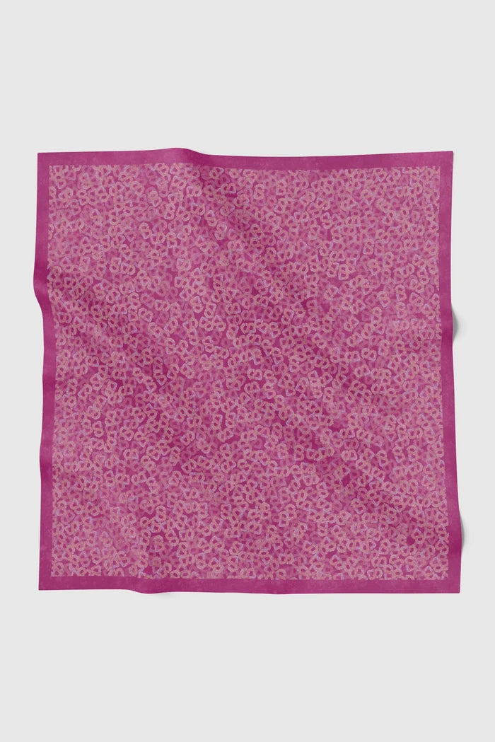 samla de fleur scarf in boysenberry by buttonscarves
