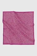 samla de fleur scarf in boysenberry by buttonscarves