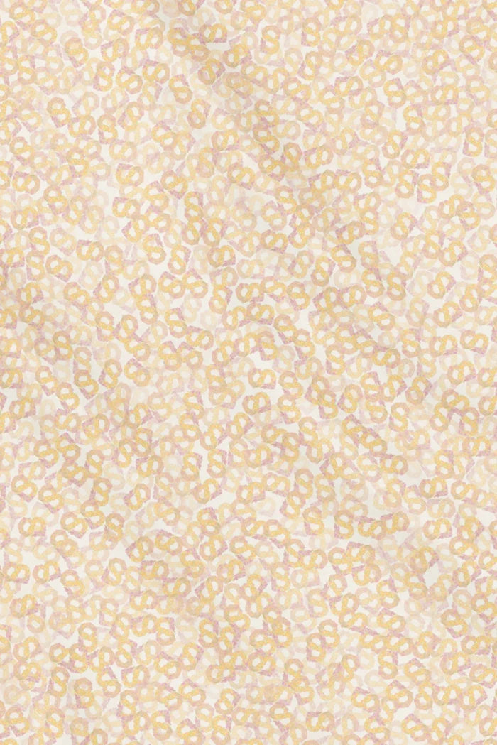 samla de fleur scarf in lily white by buttonscarves motifs detail