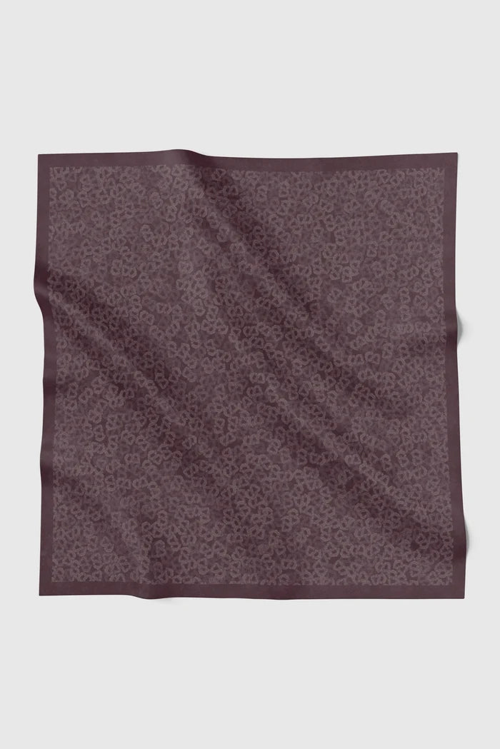 samla de fleur scarf in plum by buttonscarves