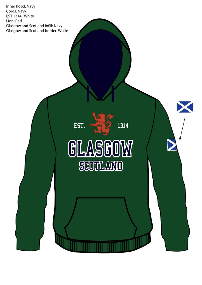 Scotland Est 1314 Glasgow Hoodie