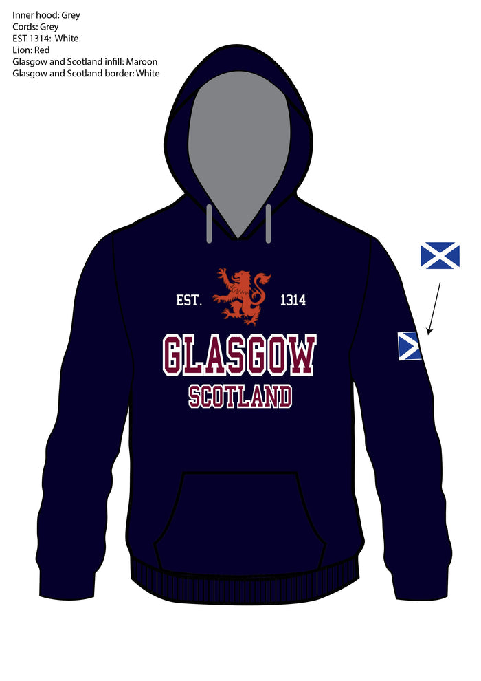 Scotland Est 1314 Glasgow Hoodie