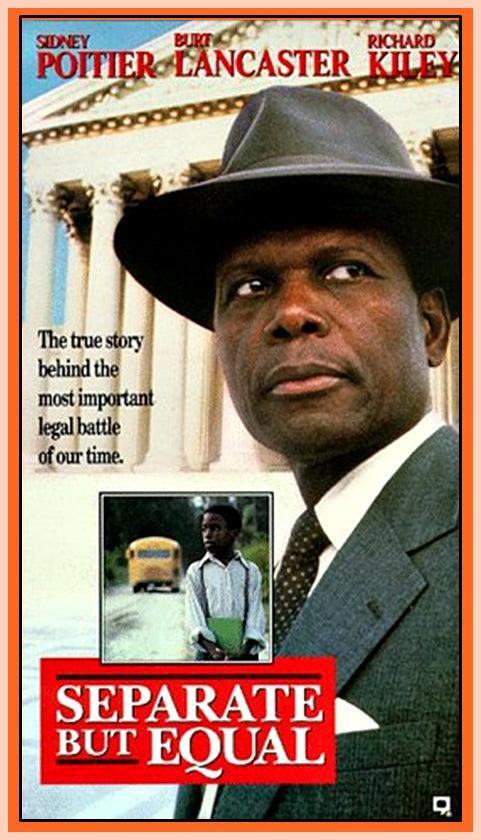 SEPARATE BUT EQUAL -  DRAMA - TV MOVIE - SIDNEY POITIER - BURT LANCASTER - RARE DVD