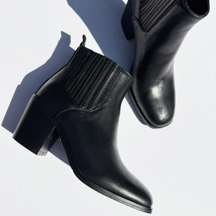 SIENNA - leather ankle boots