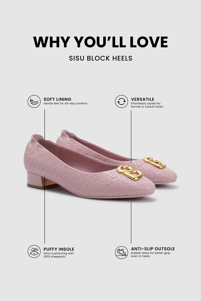 Sisu Block Heels - Daisy