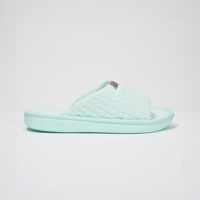 Brunch Slide in Lido ribbed terry, product view 3