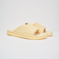 Brunch Slide in Limoncello ribbed terry, main product image