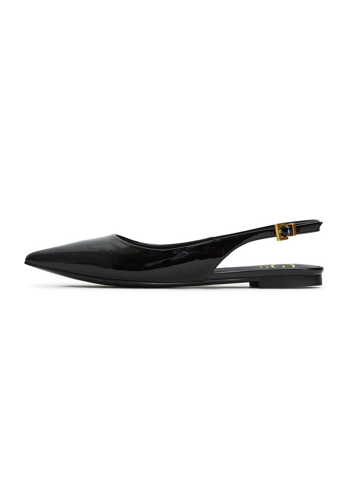 Slingback Ballet Pumps Sara - Black