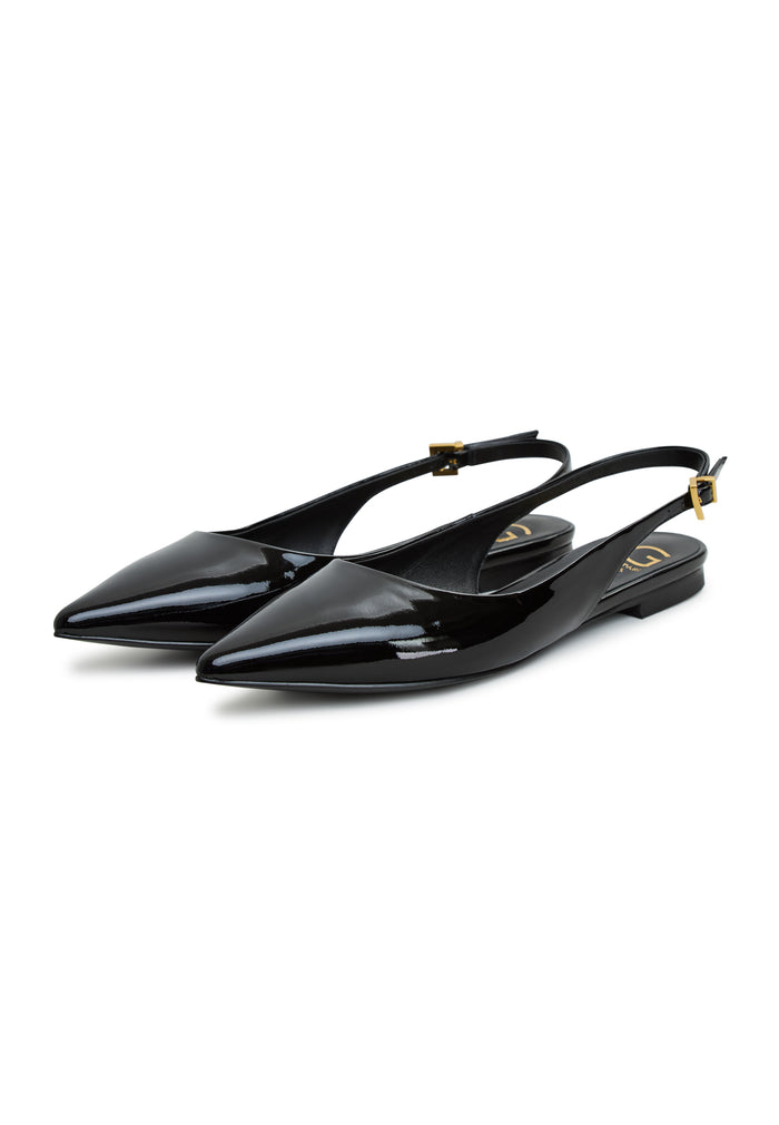 Slingback Ballet Pumps Sara - Black