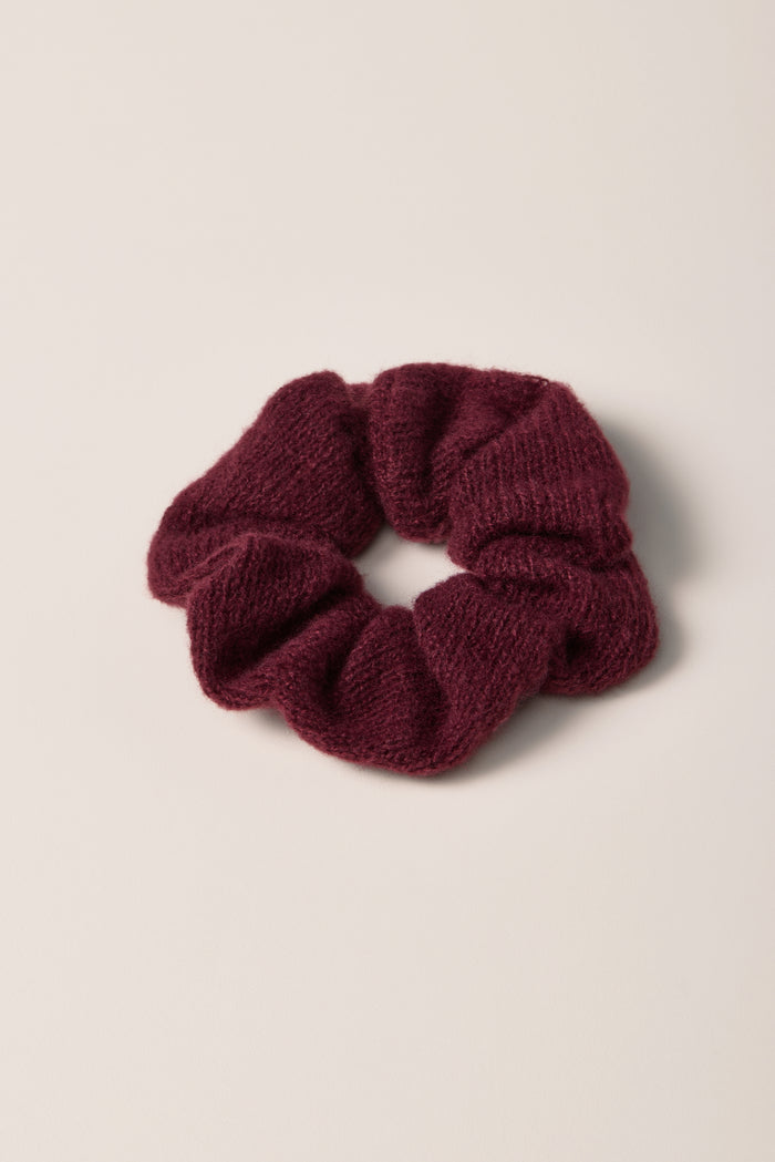 Solid Knit Scrunchie - A0404