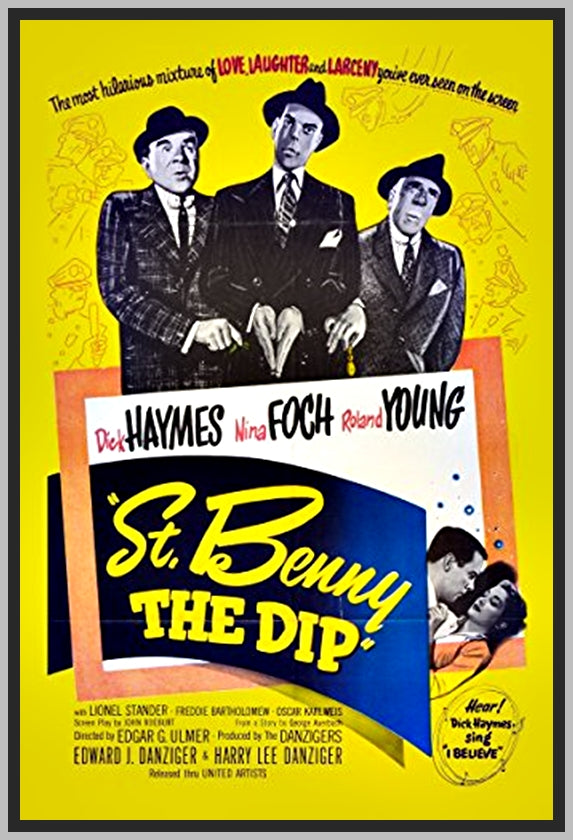 ST BENNY THE DIP - 1953 - COLORIZED - RARE DVD