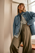 Straight Leg Pants - 5064