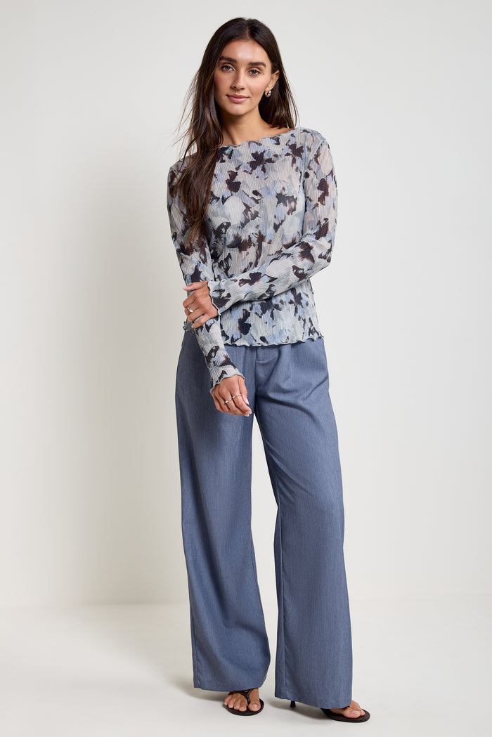 Straight Leg Pants - 5064