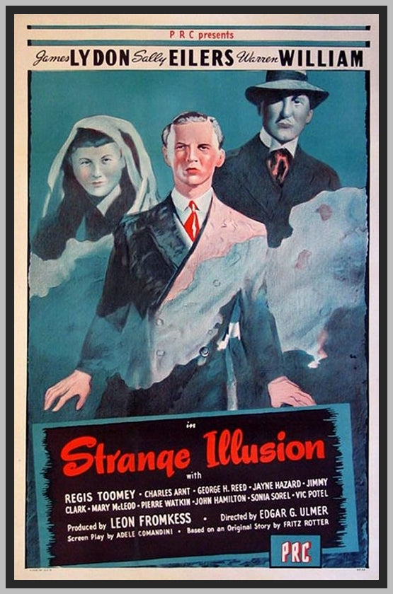STRANGE ILLUSION - COLORIZED - 1945 - JIMMY LYDON - RARE DVD