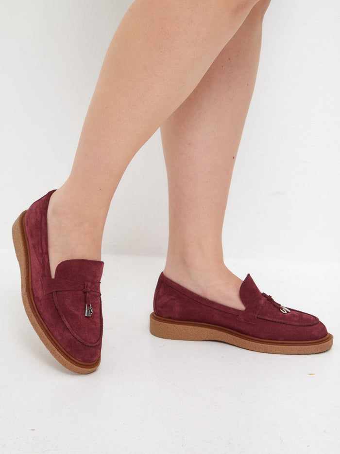 Suede Slip-On Loafers Loafers Cesare Gaspari