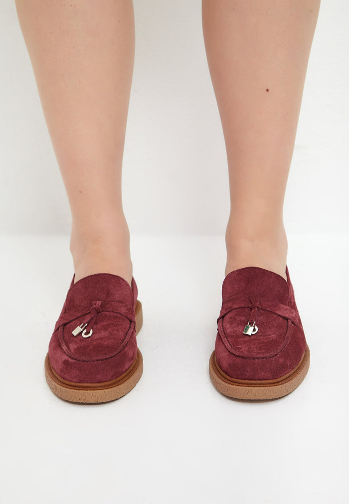 Suede Slip-On Loafers - Cesare Gaspari