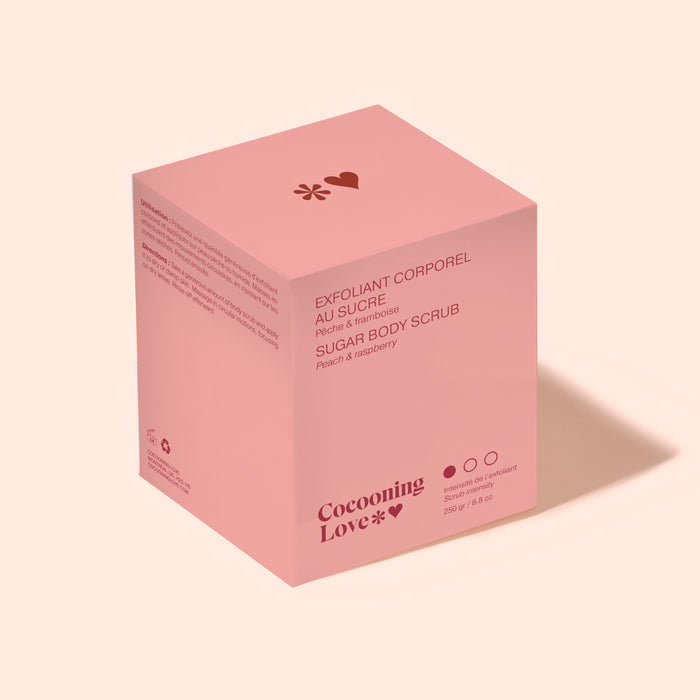 Sugar Body Scrub - Peach & Raspberry