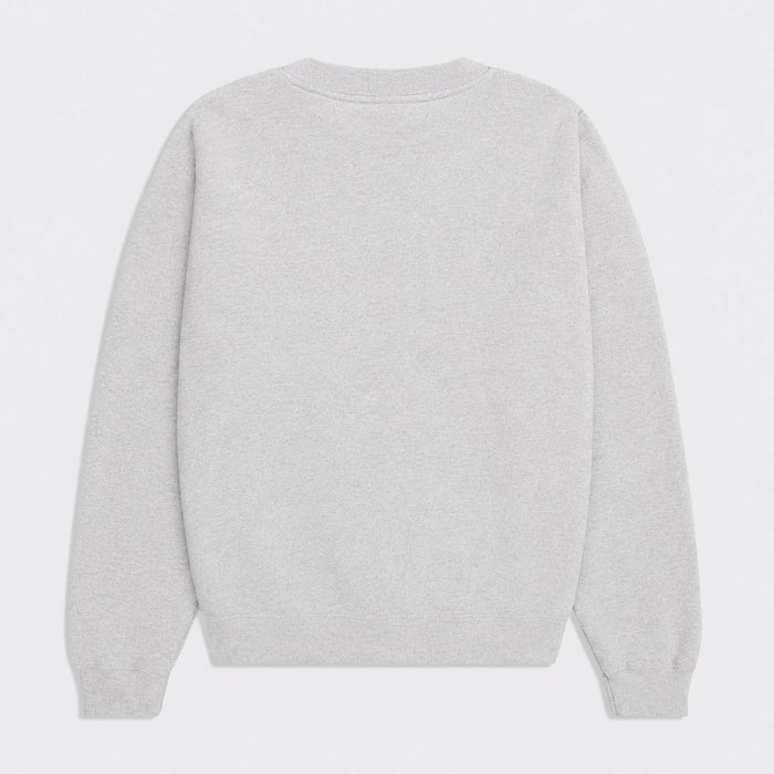 Brunch Summer Crewneck in Heather Grey french terry, product view 3