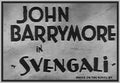 SVENGALI - 1931 - MARIAN MARSH - RARE DVD