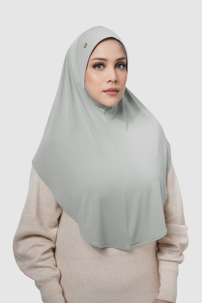 swyft slip on scarf in ash by buttonscarves