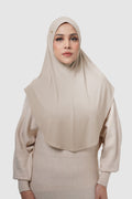 swyft slip on scarf in khaki by buttonscarves