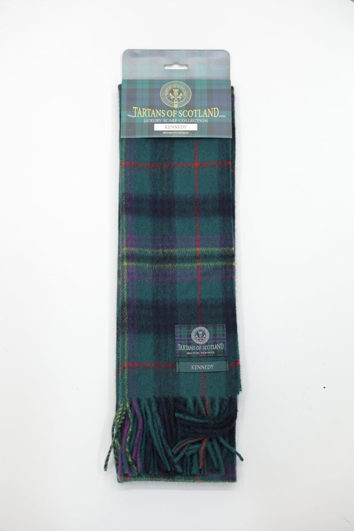Tartans of Scotland Clan Scarf Kennedy