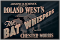 THE BAT WHISPERS - 1930 - COLORIZED - CHANCE WARD - RARE DVD
