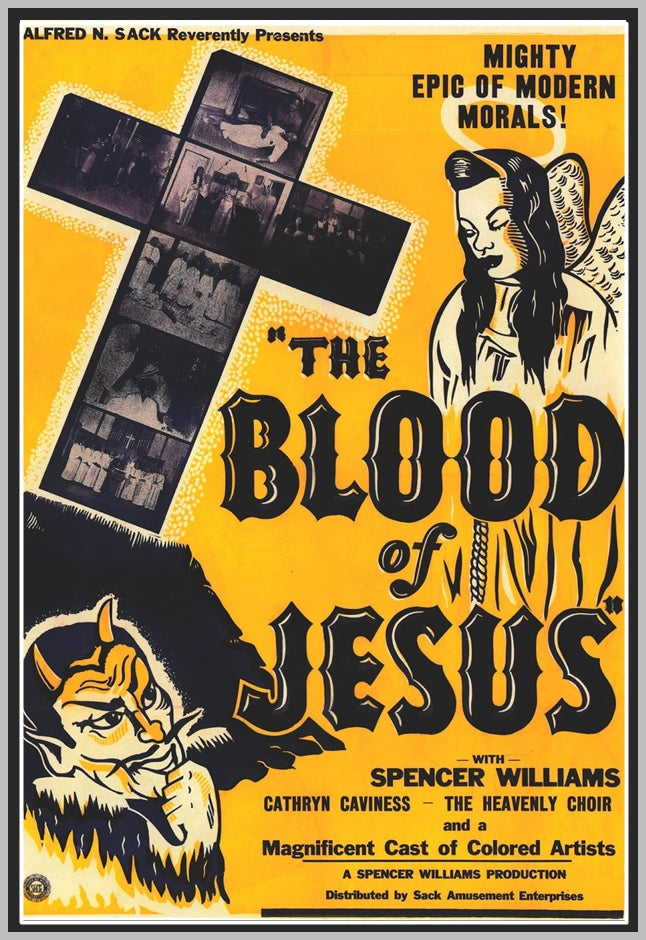 THE BLOOD OF JESUS - 1941 - ALVA FULLER - RARE DVD