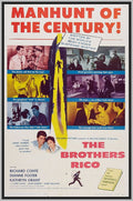 THE BROTHERS RICO - 1957 - COLORIZED - RICHARD CONTE - RARE DVD
