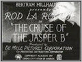 THE CRUISE OF THE JASPER B - 1926 - ROD LA ROCQUE - SILENT - RARE DVD