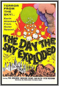 THE DAY THE SKY EXPLODED - 1958 - MADELEINE FISCHER - COLORIZED - RARE DVD