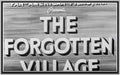 THE FORGOTTEN VILLAGE - 1941 - BURGESS MEREDITH - RARE DVD