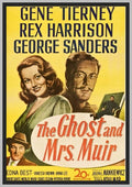 THE GHOST AND MRS. MUIR - 1947 - GENE TIERNEY - RARE DVD