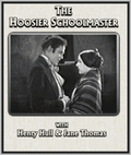 THE HOOSIER SCHOOLMASTER - 1924 - JANE THOMAS - SILENT - RARE DVD