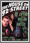 THE HOUSE ON 92ND. STREET - 1945 - COLORIZED - WILLIAM EYTHE - RARE DVD