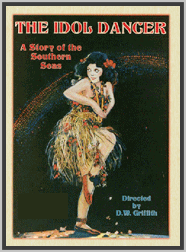 THE IDOL DANCER - 1919 - CLARINE SEYMOUR - SILENT - RARE DVD