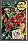 THE INVISIBLE MONSTER - 1950 - RICHARD WEBB - RARE DVD