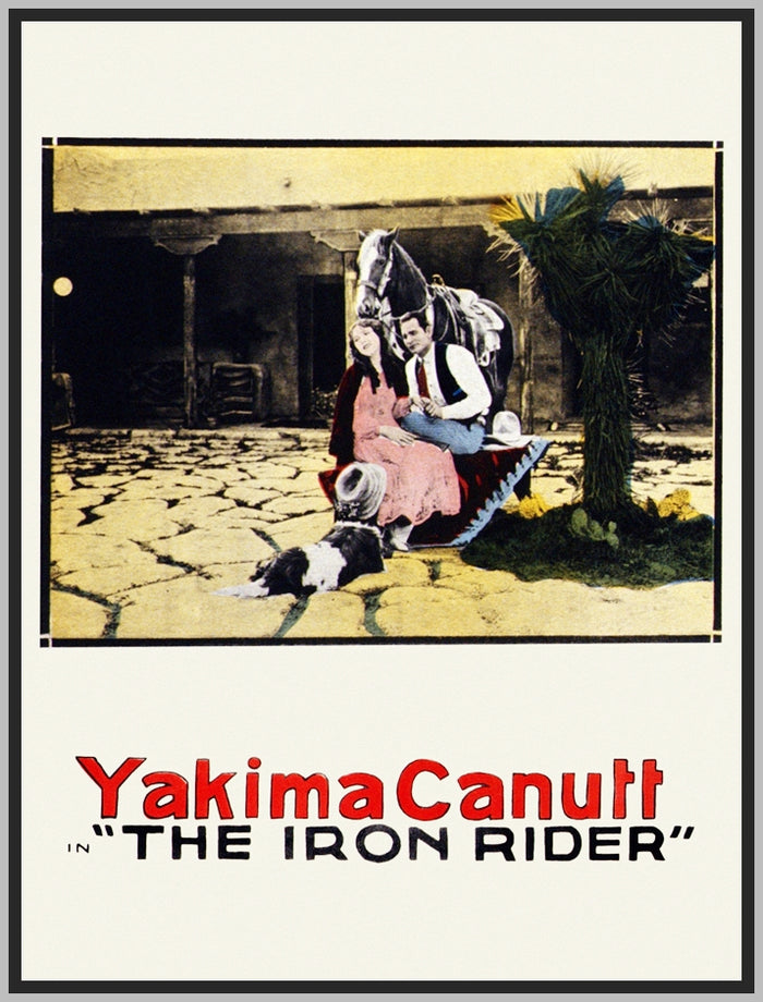 THE IRON RIDER - 1926 - JIM COREY - SILENT - RARE DVD